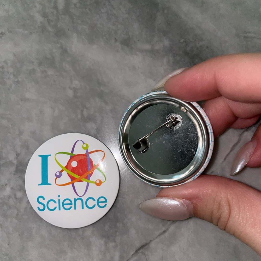 Science and Nerds Pin - Picture 8 of 8